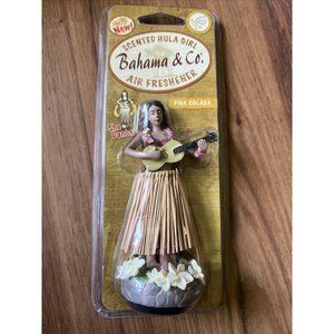 Bhama & Co. 06760 Pina Colada Hula Girl Auto Air Freshener